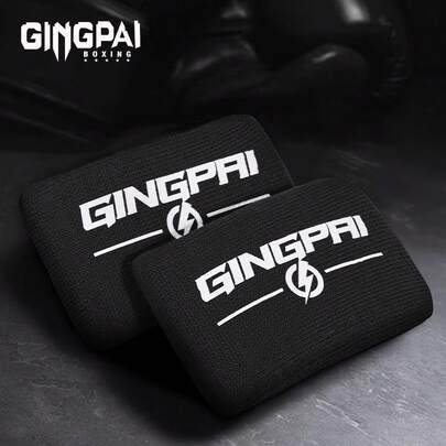 GINGPAI Knuckle Gel Pads With Handwraps, Finger Joint Protection Pads For Muay Thai, MMA, Boxing