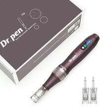 Microneedle Roller Pen For Home Use, Dr.Pen A10 - Microneeding Derma Roller Pen For Women Men - Micro Needle Roller Pen For For Skin Tools,Microneedling Stamp Pen, Derma Stamp Pen, 0.25mm DermaStamp System, Derma Roller Alternative, Microneedle Micro Needle Skin Care Tool For Men Women Home Use, Microneedle Roller Pen For Home Use - Microneeding Derma Roller Pen For Women Men - Micro Needle Roller Pen For For Skin Tools - Purple - View 2
