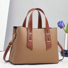 Women Shoulder Bags - 卡其 - 查看 2