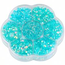 5000pcs/Box, 2mm 3mm 4mm 5mm 6mm, 5 Sizes, Silver Base Crystal Beads Stones,Flower Shape Box Packed, Round Flatback Rhinestones Multi Colors Crystal Gems Non HotFix DMC Jewelry Beads Glass Stones Diamond 3D Pattern Design Accessories Glitter Manicure Decal Decorations For Clothes,Bag,Shoes,Cups,Phone Covers,Handicrafts,Diy Trim.