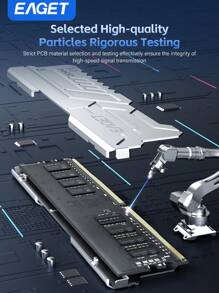 DDR4 RAM EAGET PS40 Series DDR4 RAM 32GB Kit (2x16GB) /16GB Kit (2x8GB), Desktop Memory 3200MHz DDR4 Gaming RAM Intel AMD Desktop Computer Memory