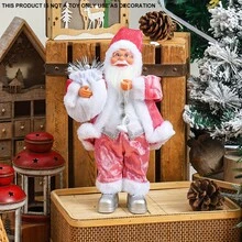 قطعة واحدة تمثال سانتا كلوز قائم بارتفاع 12 بوصة، ديكور عيد الميلاد والاحتفالات برأس السنة، مصنوع من ألياف البوليستر، لا يتطلب كهرباء، مناسب لديكور المنزل الشتوي، احتفالات العطلات، حفلات عيد الميلاد، ديكورات هالوين، ديكورات العطلات، هدايا الحفلات، ديكورات حفلة عيد الميلاد الممتعة، عيد ميلاد سعيد، السنة الجديدة سعيدة، ديكورات عيد الميلاد، هدية عيد الميلاد المثالية للأصدقاء