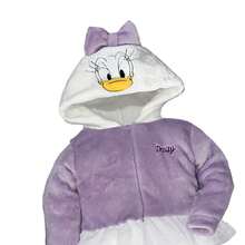 Mameluco con gorro bordado sin pie Disney Daisy - Lila Púrpura - Ver 3