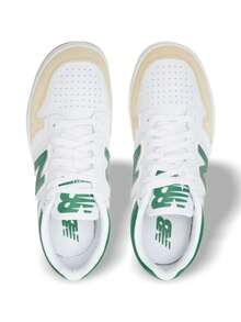 Giày thể thao trẻ em New Balance B480 V1 Series Giày thể thao trẻ em Đệm hỗ trợ Thoải mái Đế bền Mặt trên thoáng khí Hàng ngày Trường học Phòng tập thể dục Thể thao Dễ phối đồ Cổ điển Thông GSB480SG - Thông cổ điển - Xem 2