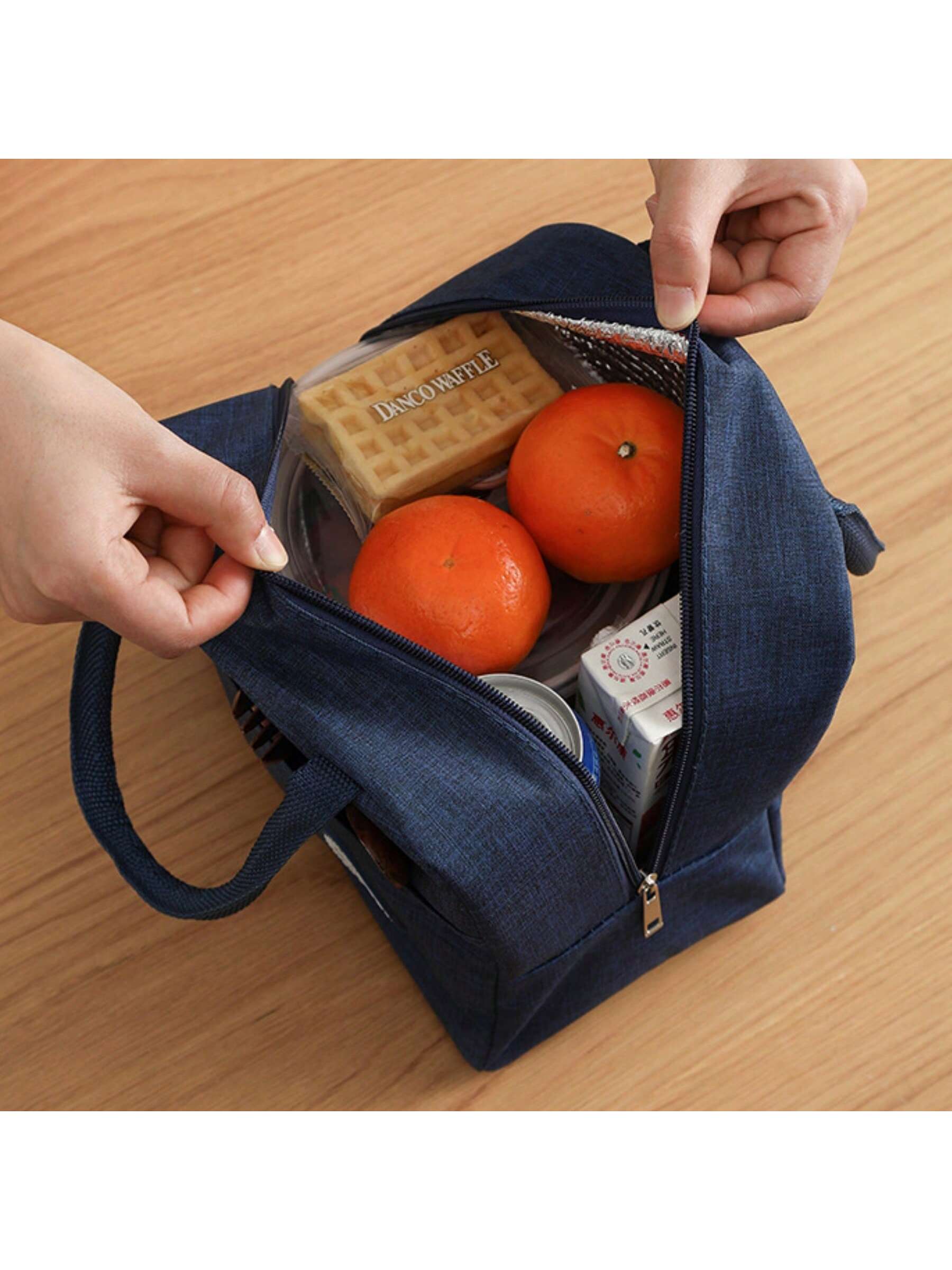 حقيبة غداء معزولة حراريًا محمولة وخفيفة الوزن – حق...