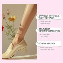 60ml Herbal Depilatory Oil, Gentle And Non-Irritating Formula, Cleanses Hair Removal, Leaves Skin Smooth And Soft, Nourishes The Skin.