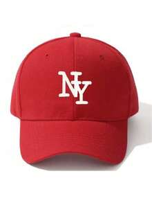1 Mũ lưỡi trai bóng chày thêu móc và vòng thời trang NY màu trơn dành cho nữ, thích hợp cho mùa xuân, mùa hè, mùa thu, thể thao ngoài trời và mặc hàng ngày - A - Xem 6