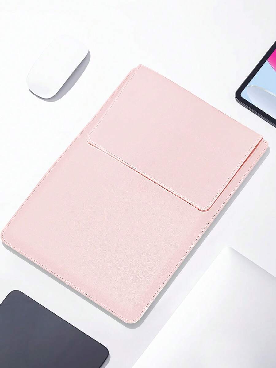 简约便携式笔记本电脑内胆包、iPad/薄型笔记本电脑散热支架笔记本电脑包、PU 皮革防水防滑耐用平板电脑收纳包、多功能笔记本电脑保护套（带支架）适用于商务办公旅行