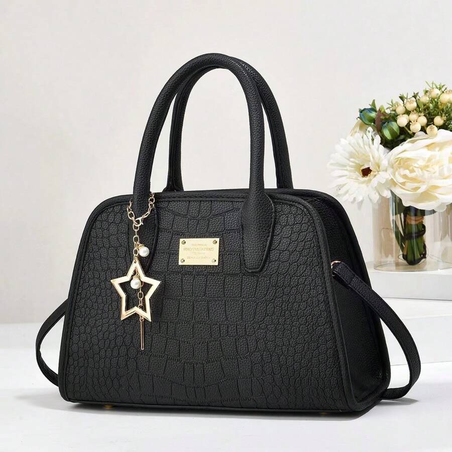 Women Shoulder Bags - 卡其色 - 查看 1