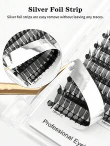 Winky Beauty 12 filas de extensiones de pestañas en espiral efecto anime C D Curl, suaves y plumosas, con forma de pluma, pestañas postizas sintéticas de base puntiaguda de color negro mate, ligeras y esponjosas, un elemento esencial para fiestas de regreso a clases, vida diaria, bodas, citas, festivales de música, maquillaje de Halloween, 8-15mm