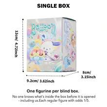 Miniso Cartoon Animation Character Balloon Carnival Blind Box, Exclusive Colorful Balloon Characters, High-Quality PVC Craftsmanship, Great For Room, Shelf Decoration And Collectib1pc(1pcs, Random Delivery) - Multicolor - View 11