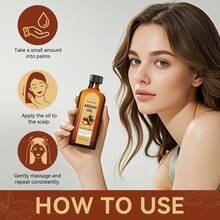 1 Chai 120ml Dầu dưỡng tóc, Phù hợp với mọi loại tóc, Có sẵn các loại dầu Babassu/dầu Argan/dầu hương thảo, phục hồi tóc hư tổn, giảm chẻ ngọn, làm mượt tóc xơ rối, tăng cường chân tóc, cho tóc mềm mại và bóng mượt. - Argan - Xem 3