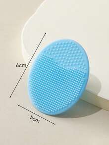 1/3 قطع منظف الوجه، فرشاة تدليك بيضاوية صغيرة محمولة باليد مع شعر مائي، منظف تنظيف عميق، منظف وجه مقشر ومدلك برفق، أداة العناية بالبشرة، أغراض السفر، حفلات الزفاف والأعياد، هدية الأم، المنزل، الديكور المنزلي، هدية عيد الميلاد، هدية الأم