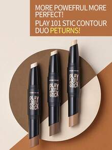 ETUDE Play 101 修容棒 01 自然色，奶油质地，高光修容二合一，打造自然阴影效果，韩国化妆品，5.8克/0.2盎司 - 01 Original - 查看 2