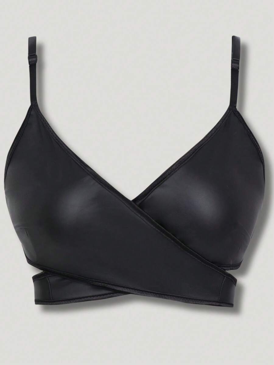 Black Strapless Women's Fashion Outerwear Top, Waist Cincher, Versatile Shaping Top - Black - View 1