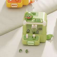 1pc Children's Cartoon Claw Machine Toy, Mini Grabber Claw, Suitable For Children To Develop Fine Motor Skills And Improve Hand-Eye Coordination Fun, Family Interactive Game, Ideal For Christmas, New Year, Birthday Gifts, No Battery Required, Comes With 6 Small Balls - Multicolor - View 5