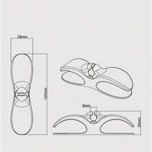 3pcs No Drill Kitchen & Appliance Cord Organizer Winders