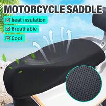 1pc Motorcycle 3D Mesh Breathable Anti-Slip Pad, Scooter Seat Cover, Electric Bicycle Seat Cushion, Summer Ventilated Net Cover