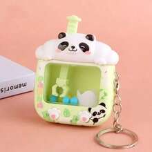 1pc Creative Cartoon Claw Machine Design Cute Mini Keychain Pendant