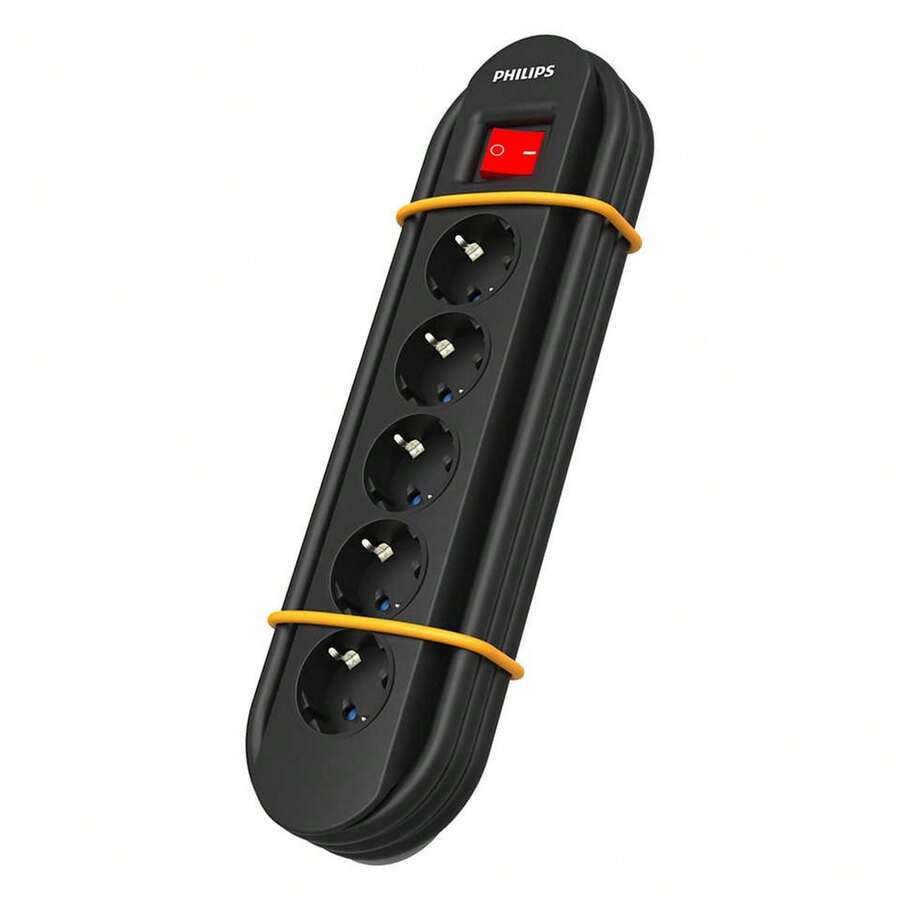 PHILIPS Adapters & Multi-Outlets - Preto - Ver 1