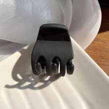 3件装高马尾爪夹发饰女士时尚发夹秋季配饰