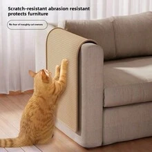 1PC Sisal Cat Scratch Board Sturdy Cat Scratch Pillar Heavy Duty Anti-Scratch Mat Cat Gift For Living Room Bedroom Sofa Wall Cat Owner Cat Exercise And Rest Promote Scratching Habits Valentine's Day Thanksgiving Party Birthday Gifts