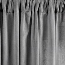 LUSH DECOR Boho Pom Pom Tassel Linen Window Curtain Panel Navy Single 52X84 Halloween-Fall Decor-Room Decor - Dark Gray - 查看 8