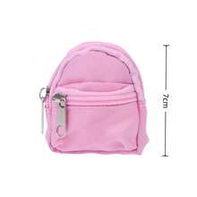 专为拉布布设计的时尚迷你背包 - 款式多样，可爱又时尚。它既时尚又可爱，适合大多数娃娃尺寸。它是DIY娃娃服装的绝佳选择，共有12种鲜艳颜色可供选择。 - 彩色 - 查看 3