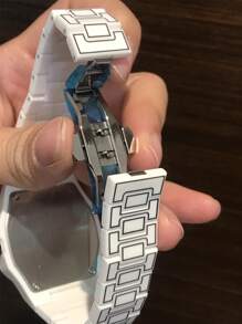 TOMI Classic Business Men's Watch Set, Plastic Strap, Matte Oil Quartz Watch, Fashion Men's Watch Set, Suitable For Daily Life, Holiday Gifts, Father's Day Gifts