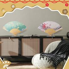 Acryl Fächer Ständer, faltbarer klarer Fächer Halter, Staffelei japanischer chinesischer Handfächer Ständer, faltbarer tragbarer Fächer Ständer Basis, Fächer Organizer