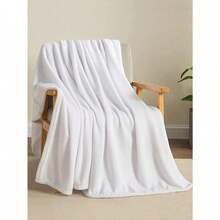 Plain-Colored Simple Daily Blanket,Super Soft Flannel Printed  Blanket,As Birthday Gifts, Family, Wedding, Souvenir Blankets, Polyester Blankets Suitable For All Seasons, Washable, Machine Washable, Lightweight, Breathable, Comfortable, Warm, Unique, 280gsm For Him, Her Personalized Ideal Gifts For Her, Him, Family, Boyfriend, Girlfriend, Father, Family, Mother, Lover, Daughter, Son, Grandfather, Grandmother, Friend, Classmate, Pet.   Perfect Nap, Camping, Travel, Home, Daily Life, Office Decoration, Birthday, Anniversary, Valentine's Day, Thanksgiving, Christmas, Halloween, Mother's Day, Father's Day, Wedding, New Year Gifts ,Sofa,Bed,Car,Bedroom,Living Room,Office,  Outdoor Camping, Beach,Wall Decoration - 多色7 - 查看 1