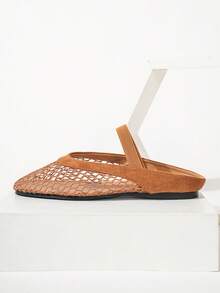 Płaskie, wygodne, uniwersalne, codzienne, letnie, oddychające kapcie z zamkniętymi palcami