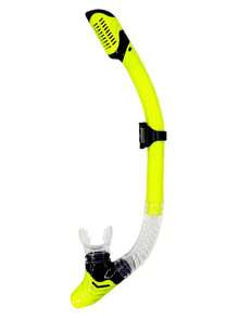 Tubo de respiración de silicona para buceo y esnórquel seco completo, equipo de buceo y esnórquel subacuático, boquilla de silicona para esnórquel - Multicolor - Ver 12