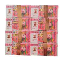 100 pezzi di offerte di carta joss per Ognissanti, lingotti d'oro, banconote d'oro, forniture funebri per il culto degli antenati, la pulizia delle tombe, il 5° e 7° anniversario