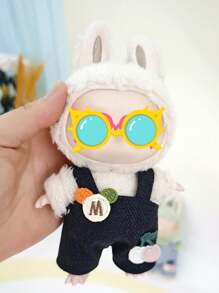 [仅衣服] 17cm 第二代 Sit-Sit Party 适合 心形毛衣+牛仔裤服装挂件