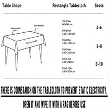 Pure Transparent Soft Glass Tablecloth, Waterproof PVC Tablecloth, Washable Oil-Proof, Non-Scalding, Coffee Table Blanket, Crystal Table Desk Mat - Clear - View 3
