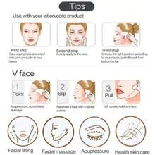 1/2/3件装亚克力树脂身体按摩刮痧板，心形刮痧工具，适用于SPA、抗皱、美容、护肤、SPA、自我护理、护肤工具、面部护理、美容师用品、按摩、面部按摩工具、面部滚轮 - 粉色 - 查看 5