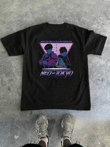 Men Undershirt Tops - Negro - Ver 1