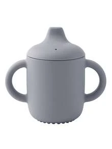 PopLittleOne 1PC Baby Silicone Sippy Cup With Double Handle Portable Water Bottle For Kids Feeding Learning Baby Items Leakproof Baby Cups - Multicolor - View 11