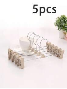 5pcs Multi-Function Adjustable Clothes Drying Rack Clips For Space Saving Laundry Solution, Versatile Garment Clip Set To Enhance Air Drying In Small Rooms, Balconies, Dorms, And Travel-Friendly Homes, Sturdy And Durable Clip Design With Adjustable Grip And Secure Hold, Lightweight, Easy To Attach And Remove, Ideal For Delicates, Active Wardrobe, And Daily Wear, Keeps Laundry Neat, Organized, And Efficient During Spring Season - Multicolor - View 15