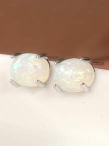 1 Pair Minimalist Teardrop Pendant Earrings, Suitable For Daily Wear, Great Gift For Colleagues And Classmates On Birthdays And Holidays