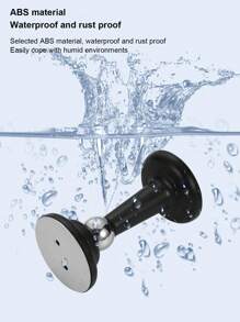 2pcs/Set Soft Magnetic Door Stop - Easy Installation, Adhesive Mounting | No Drilling, Suitable For Home & Office