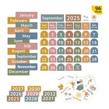 1 件大号学生教室日历口袋挂袋,日历挂袋带有日期、月份、年份、星期、天气学习卡,适用于教室、学校、家庭学习 - A - 查看 11