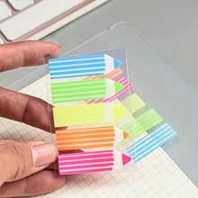 10 piezas de bloques de notas adhesivas con forma de lápiz de colores, notas adhesivas decorativas multifuncionales para recordatorios, planificación y organización - esenciales para cada hogar
