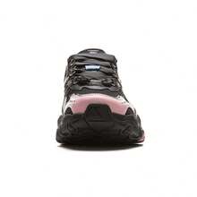 Li-Ning Women's Cat Claw LITE 3 Lightweight Retro Chunky Sneaker - Stylish Athletic Shoe Legit Official Store AGCV398 - 幻影黑/花枝粉 - 查看 4