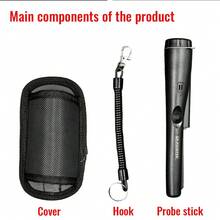 360° Metal Detector, Lightweight One-Button Operation Metal Detector Wand With LED And Vibration Alarm, Detects Coins, Jewelry And Gold. 9V Battery (Battery Not Included), Best Gift For Christmas And Father's Day - Multicolor - View 7