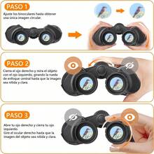 Prismáticos premium: prisma BAK4, 30 % mejor transmisión de luz: para todas las aventuras. - Negro - Ver 4