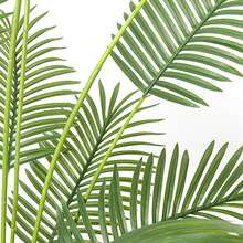 4FT Artificial Areca Palm Potted Fake Dypsis Lutescens For Home Office