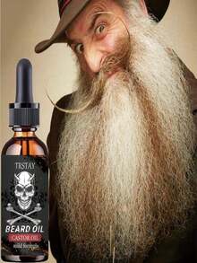 Smooth And Nourishing Beard Care Oil Prevents Tangles And Chaos With Light Essential Oil Penetration For Softer Whiskers And Stylish Contours Hydrating Formula For Healthy Beard Growth And Shine - Multicolor - View 5