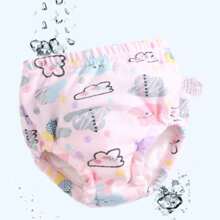 6pcs Baby Absorbent Potty Training Pants, Reusable, Breathable, Suitable For Boys And Girls, All Season